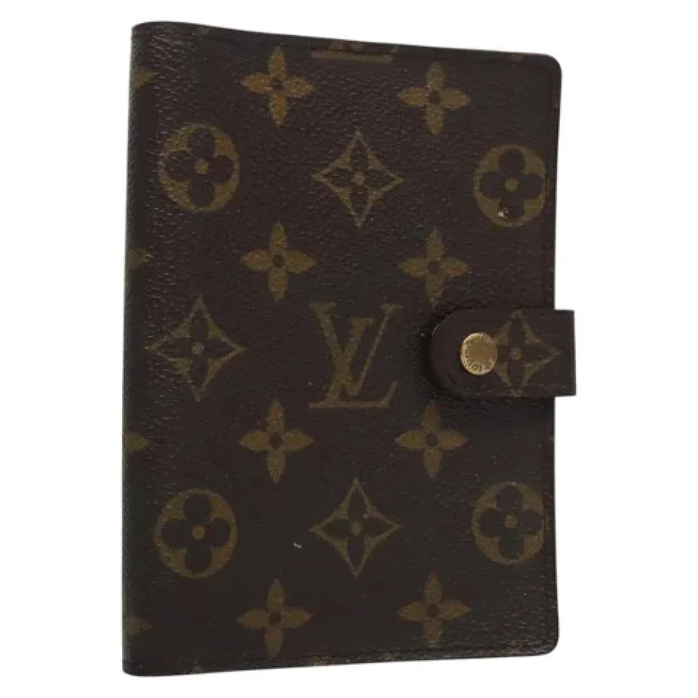 Louis Vuitton Vintage Pre-owned Canvas home-office Brown Dames