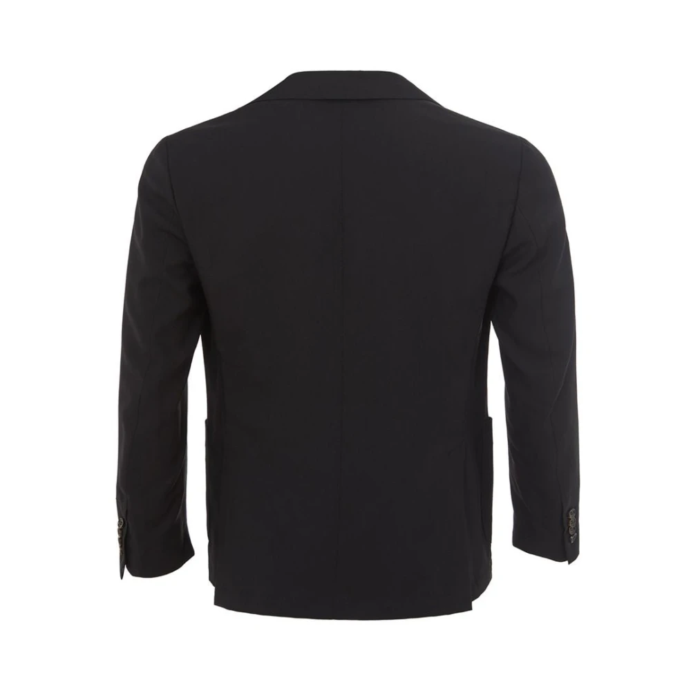Colombo Elegante Zwarte Kasjmierjas Black Heren
