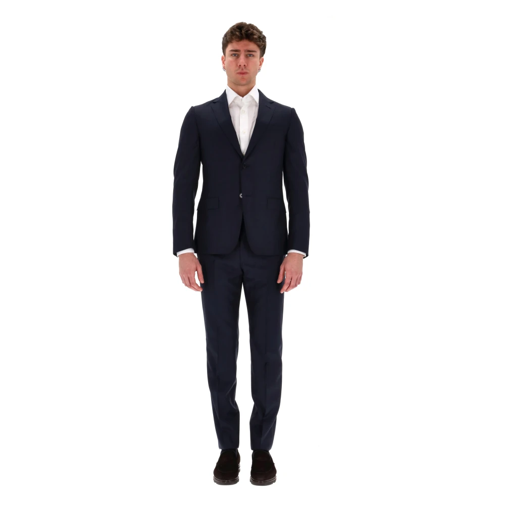 Suits > Suit Sets > Single Breasted Suits - - Ermenegildo Zegna - Modalova