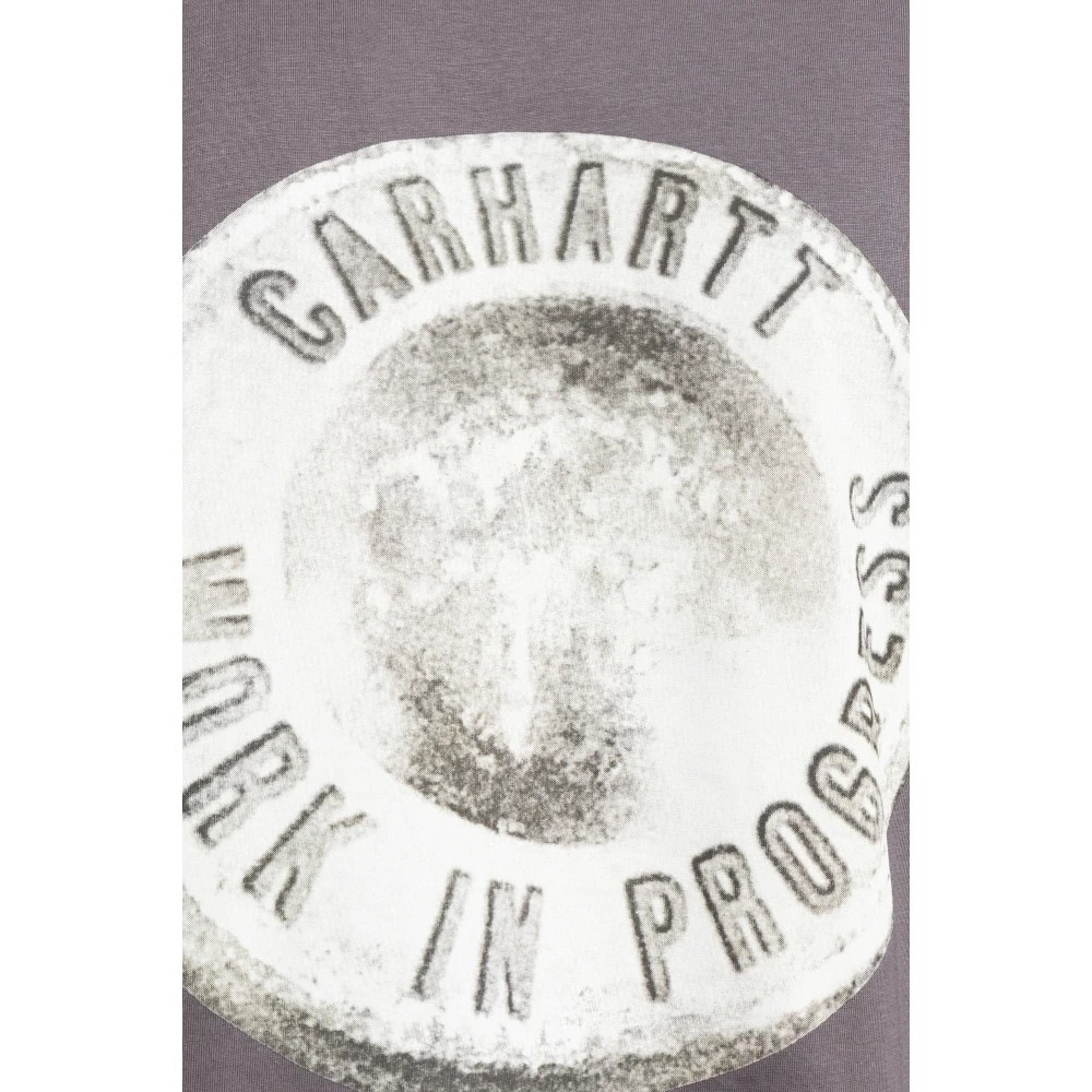Carhartt WIP Bedrukt T-shirt Gray Heren