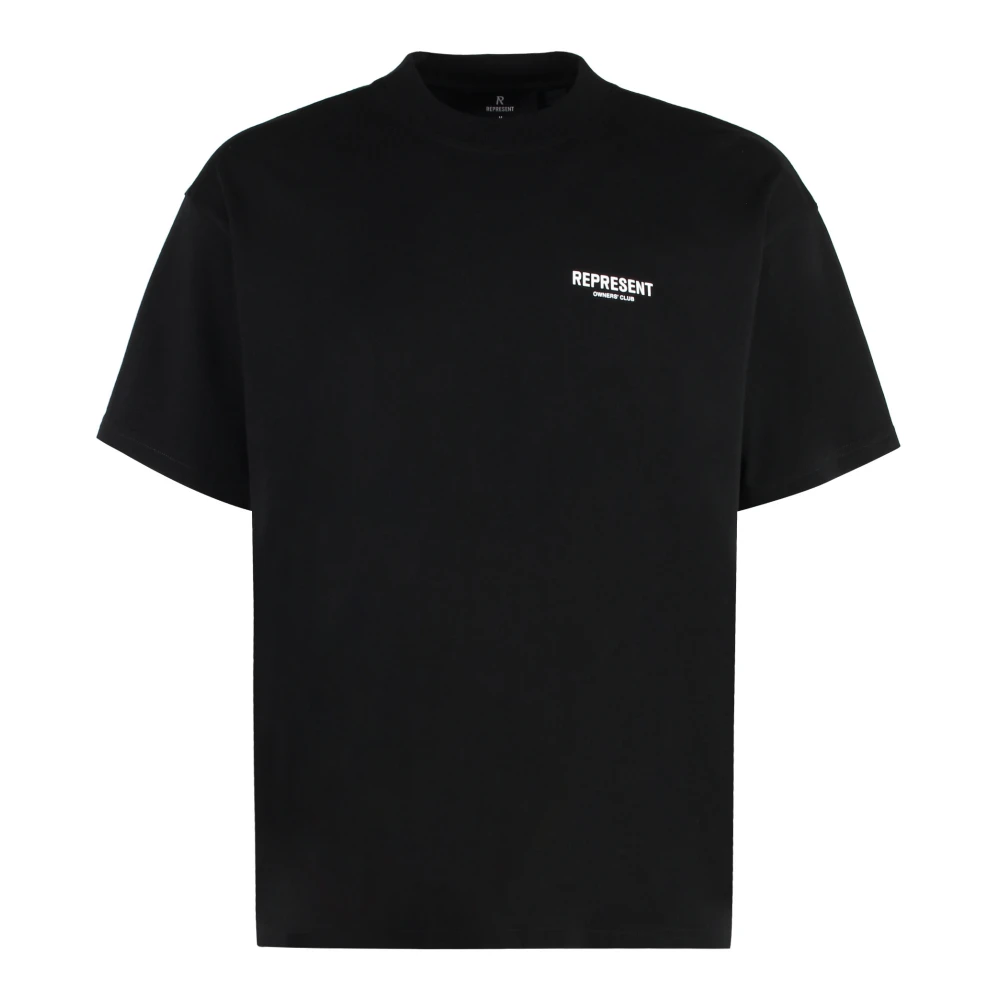 Represent Uomo Nero - T-Shirt In Cotone Owners Club - Tops - Xl - Immagine 5