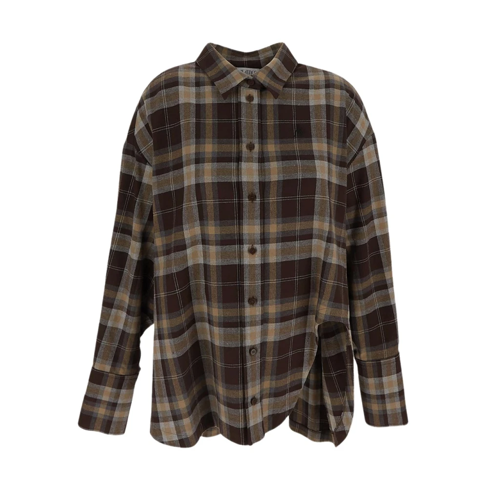 The Attico Oversized shirt Diana Brown Dames