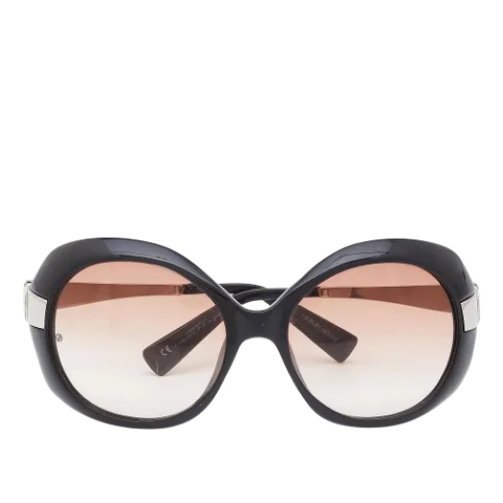 Armani Pre-owned Acetate sunglasses Black Dames