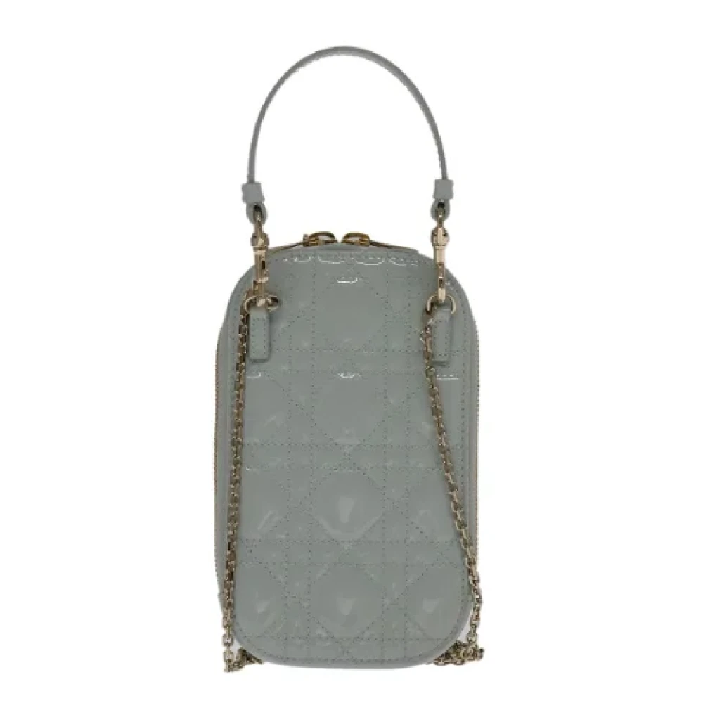 Dior Vintage Pre-owned Fabric dior-bags Blue Dames