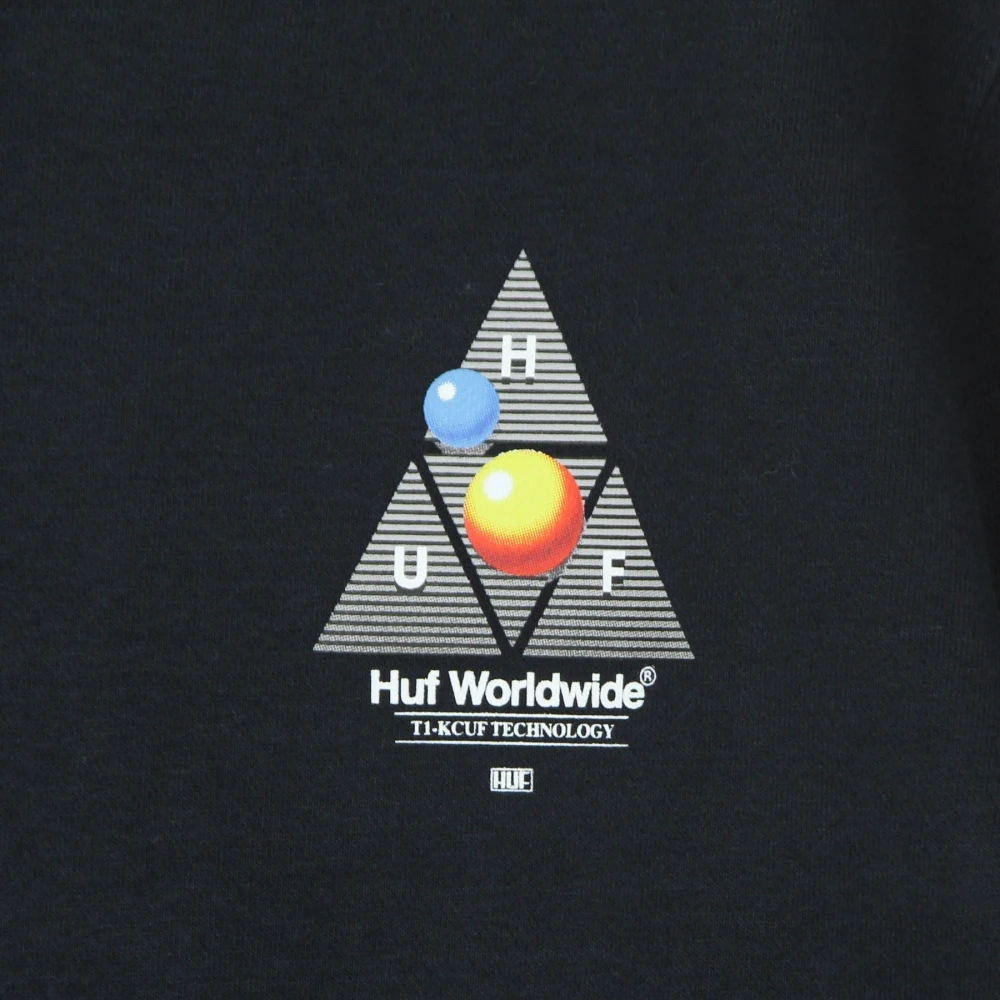HUF Navy Blazer hoodie met kangoeroezak Blue Heren