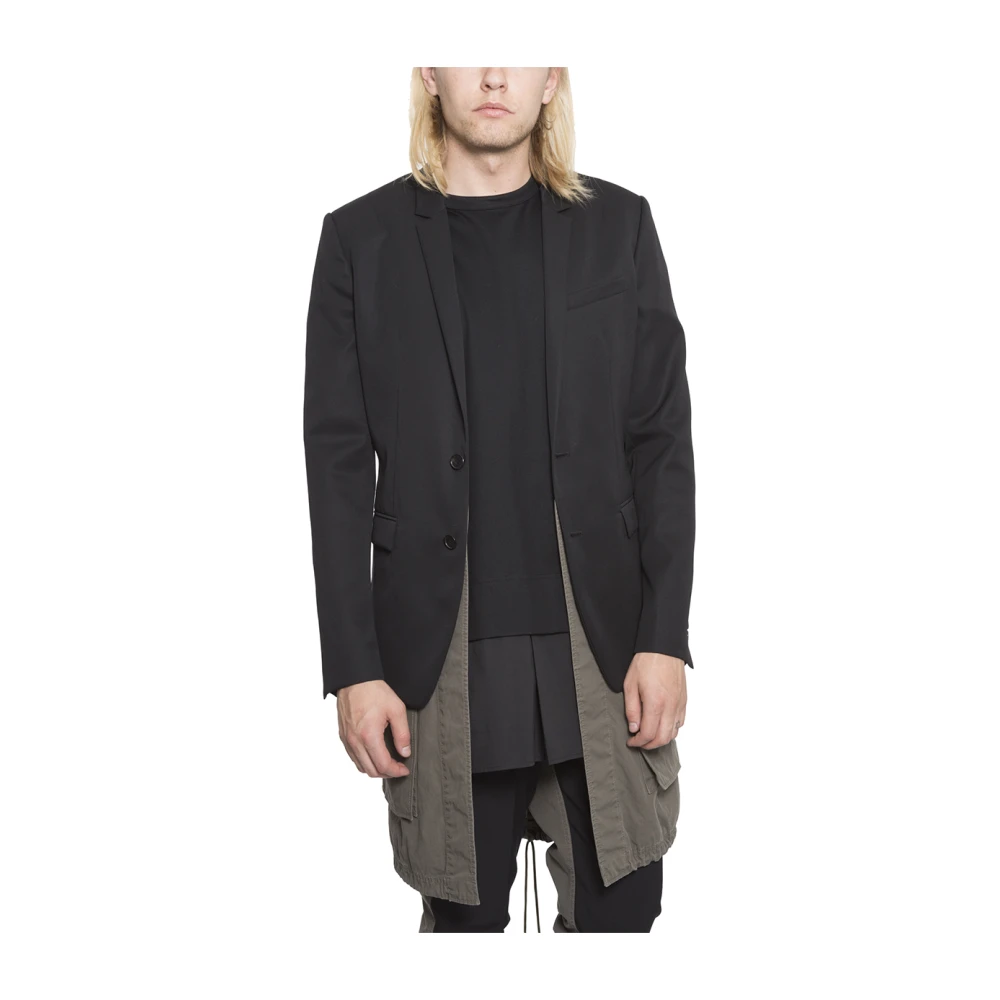 Juun.J Stijlvolle Blazer met Inzetstuk Green Heren