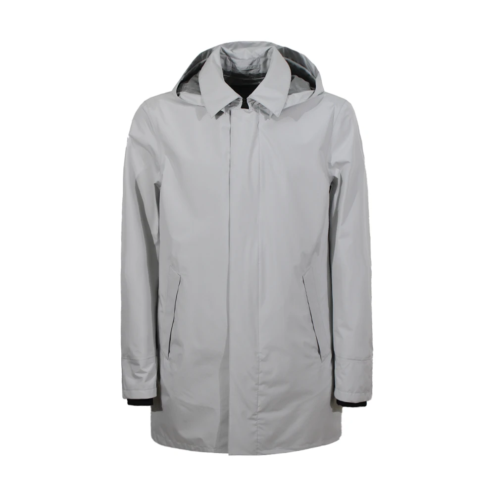 Herno - Coats > Parkas - Gray - Herno - Modalova
