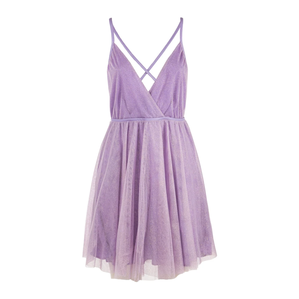 Liu Jo Elegante Korte Jurk Light Glicin Rosa Pink Dames