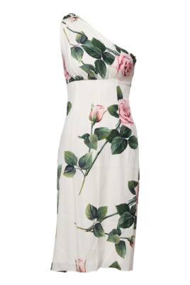 white-floral-one-shoulder-midi-dress