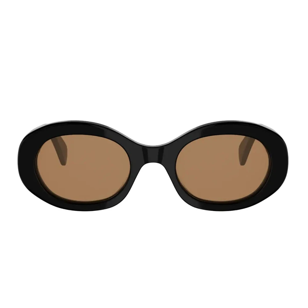 Celine Unisex Black Triomphe Sunglasses - Sunglasses - 52 Mm - Accessories
