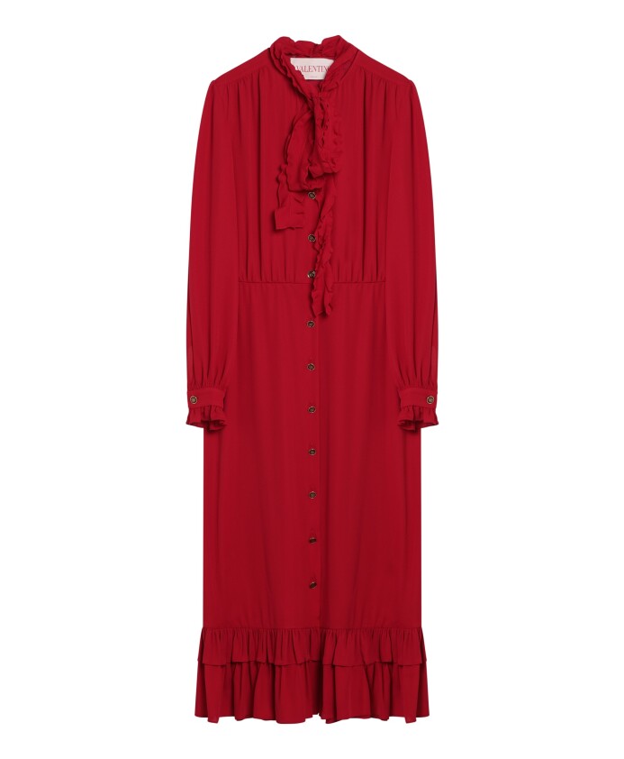 flared-midi-jurk