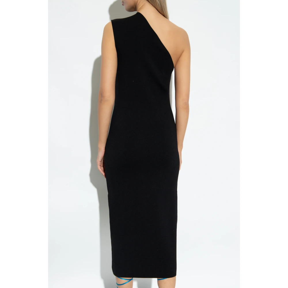 Gauge81 Arriba schouderjurk Black Dames