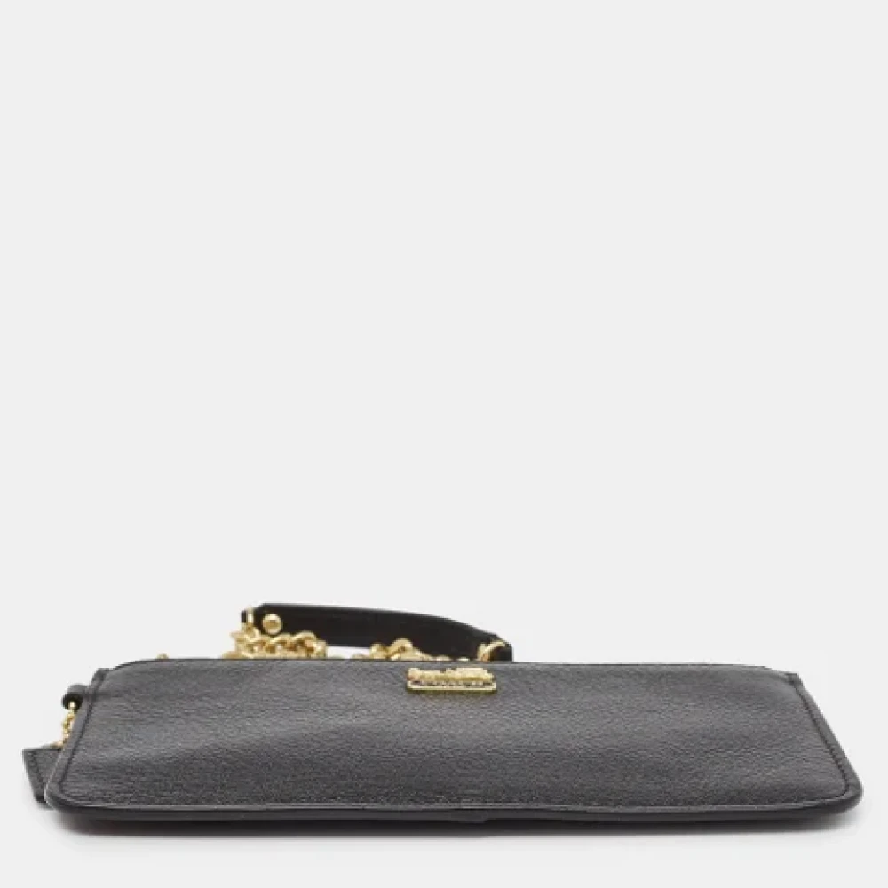 Coach Pre-owned Leather wallets Black Dames