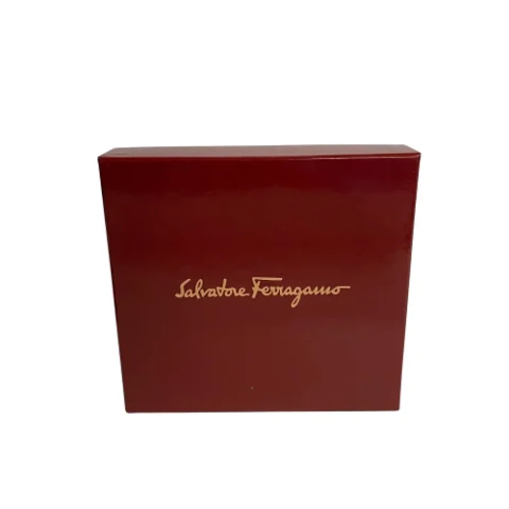 Salvatore Ferragamo Pre-owned Leather wallets Black Dames