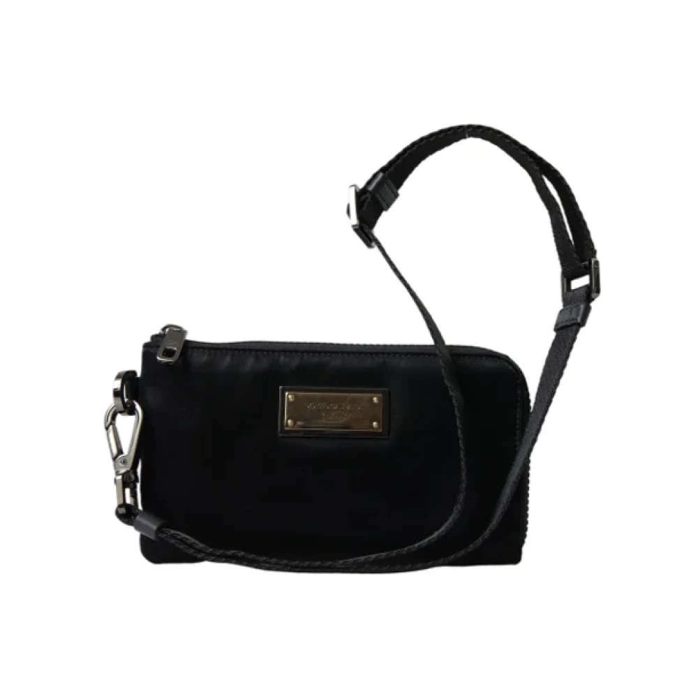 Dolce & Gabbana Pre-owned Fabric pouches Black Dames