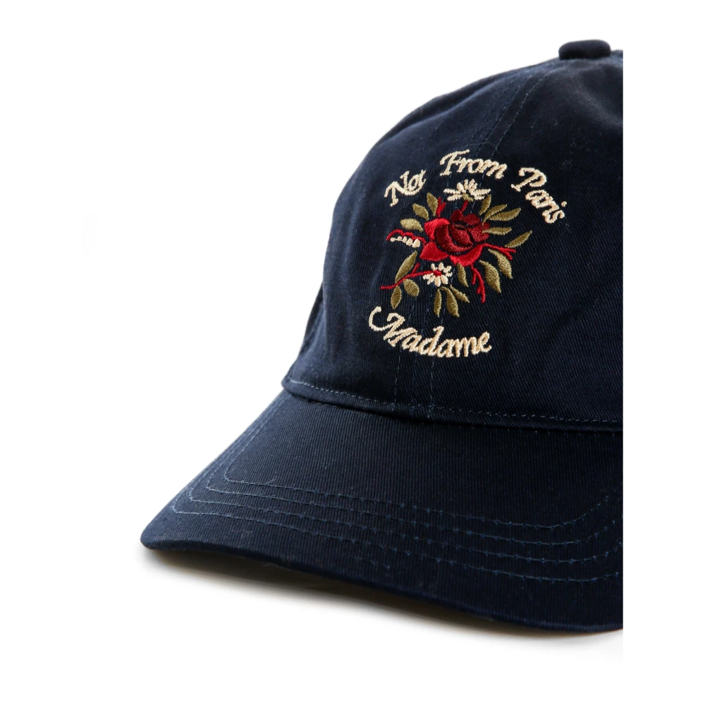 Drole de Monsieur Bloemen Slogan Pet Blue Heren