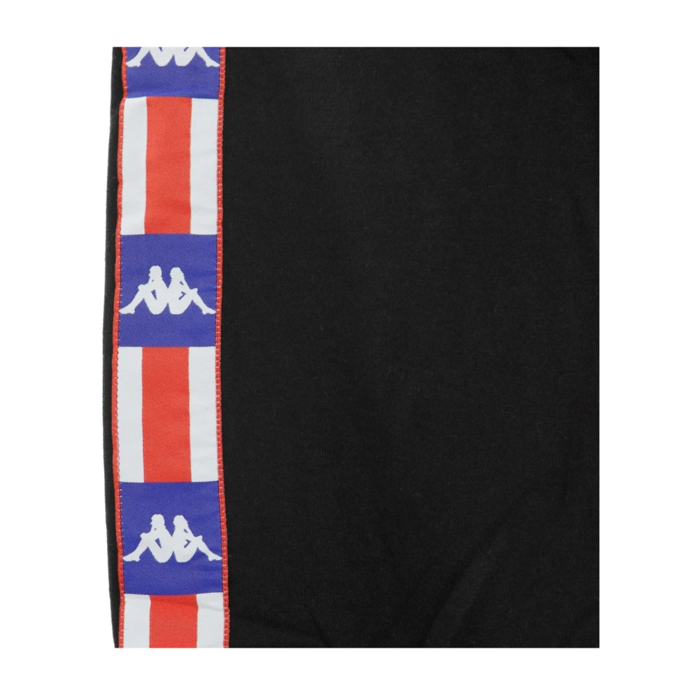Kappa Stijlvolle heren trainingsbroek in zwart blauw Black Heren