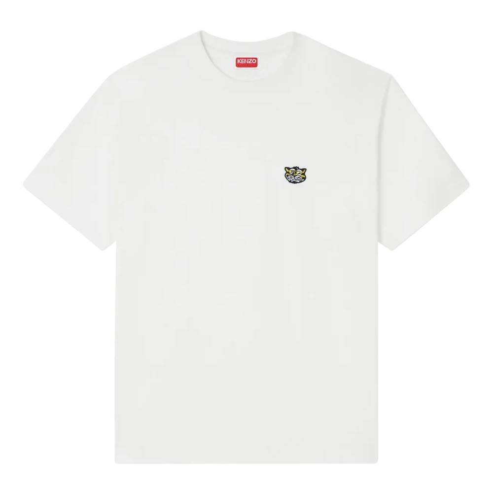 Kenzo Men's Beige T-Shirts, L, Wild Tiger Classic T-Shirt