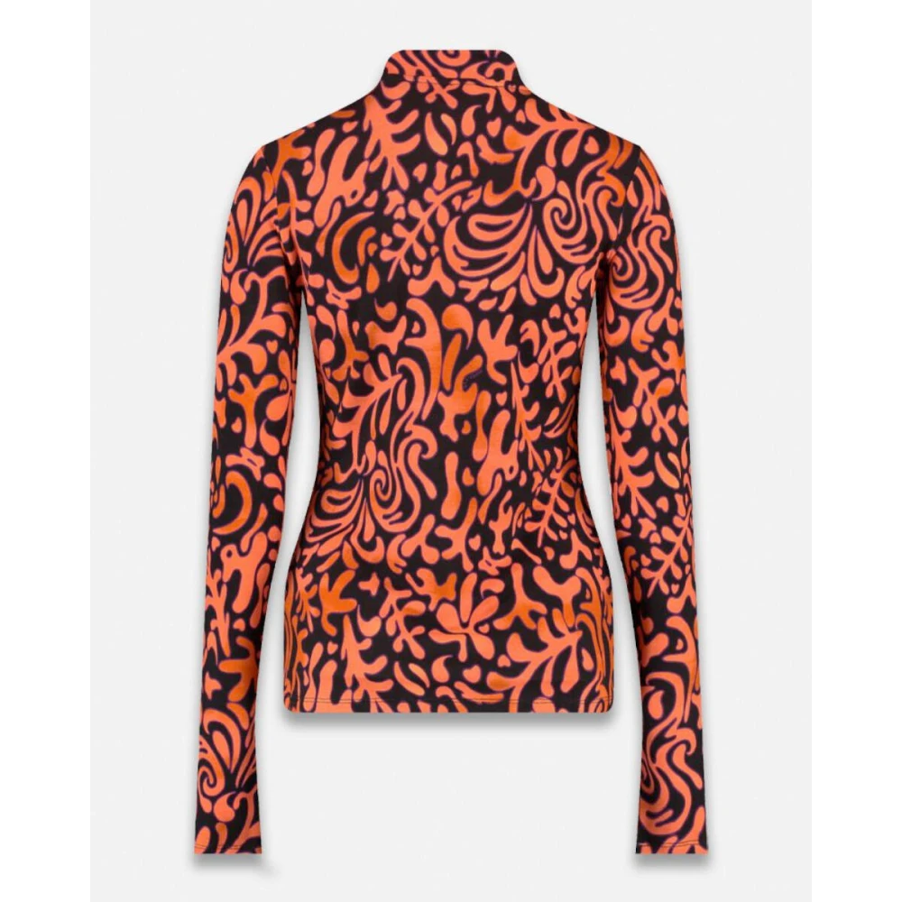 Harper & Yve Lange Mouw Top Jane-Ls Orange Dames