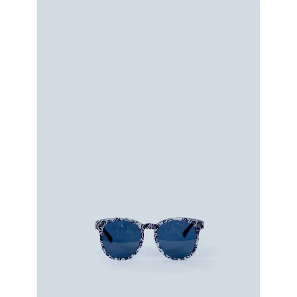 Dolce & Gabbana Pre-owned Fabric sunglasses Blue Dames