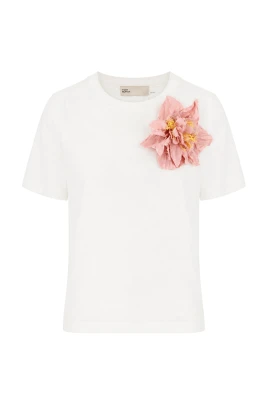 Embellished Cotton T-Shirt