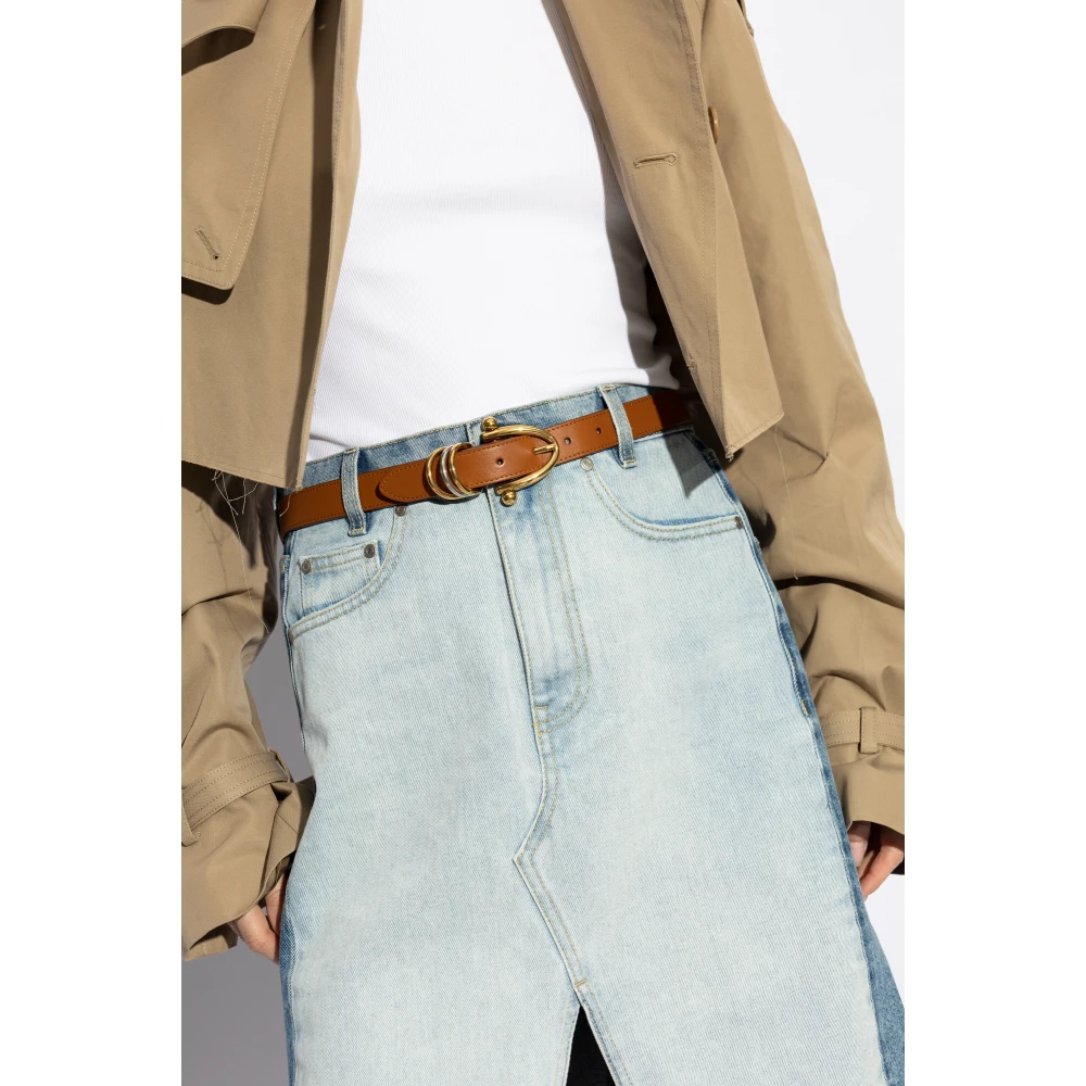 Chloé Leren riem Brown Dames
