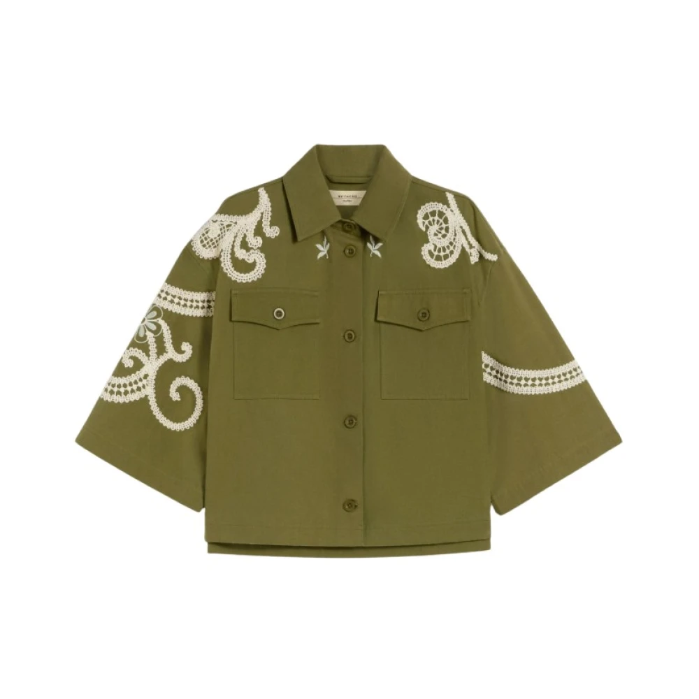 Weekend Max Mara Mujer Verde Blusas Y Camisas, Talla: S