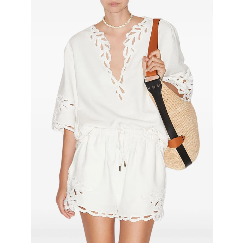 Isabel Marant Étoile Witte Shorts voor Vrouwen White Dames