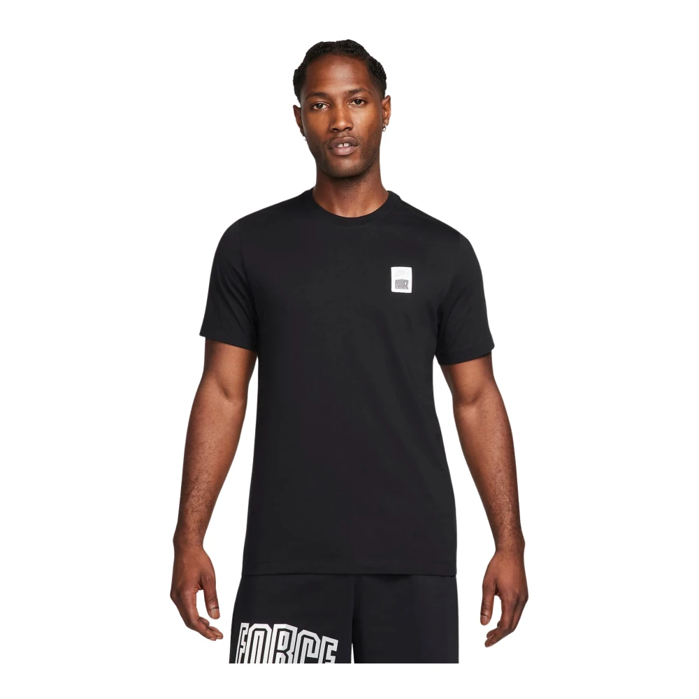 Nike Basketbal T-shirt Heren Black Heren