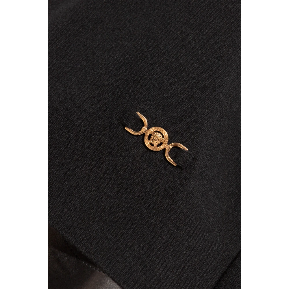 Versace Trui met logo Black Dames