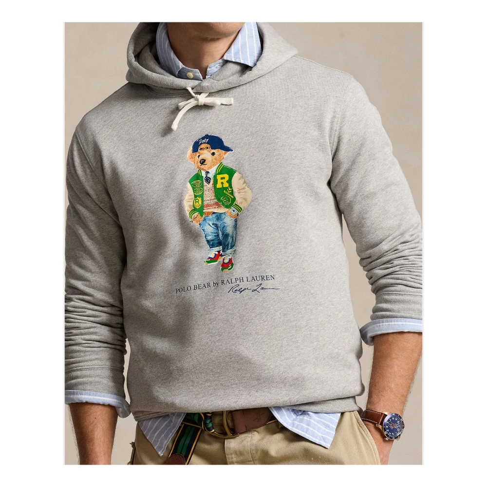 Ralph Lauren -Hoodie Gray Heren