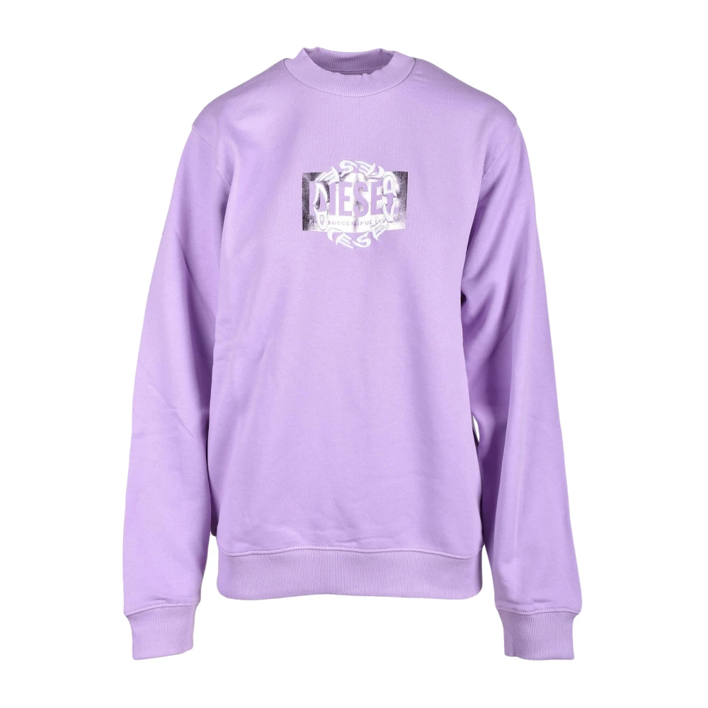 Diesel Lila Sweatshirt voor Vrouwen Purple Dames