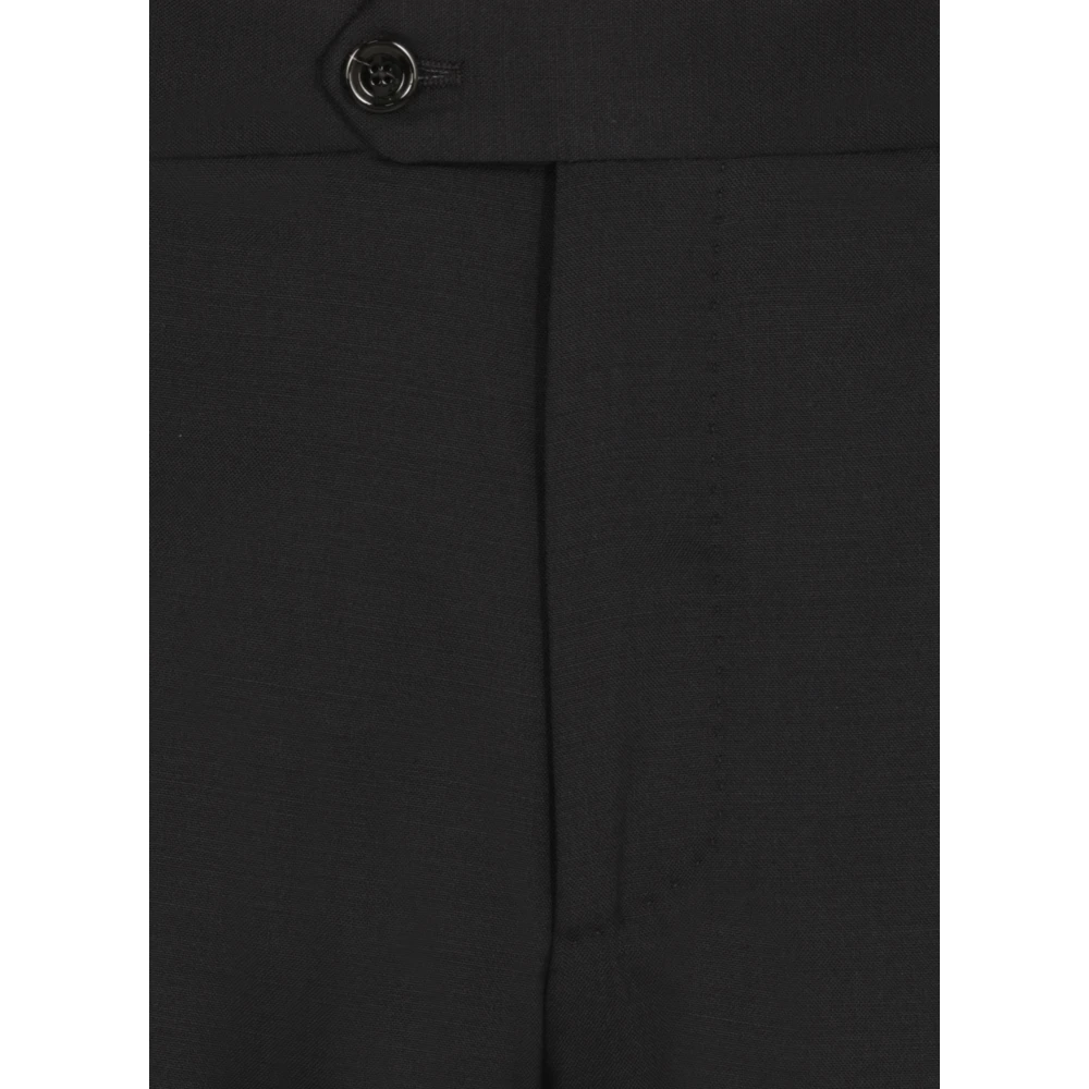 Lardini Blauw wollen pak met pieklapel Blue Heren