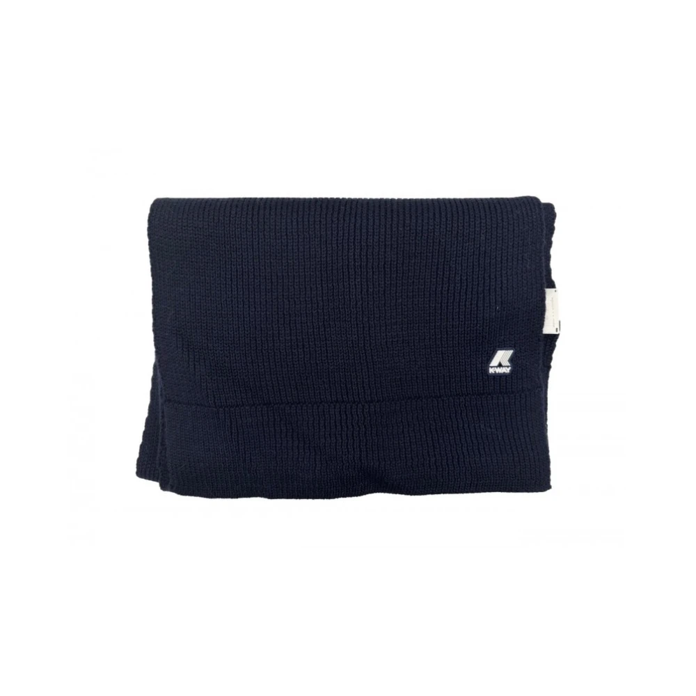 K-way Wollen Sjaal Blue Unisex