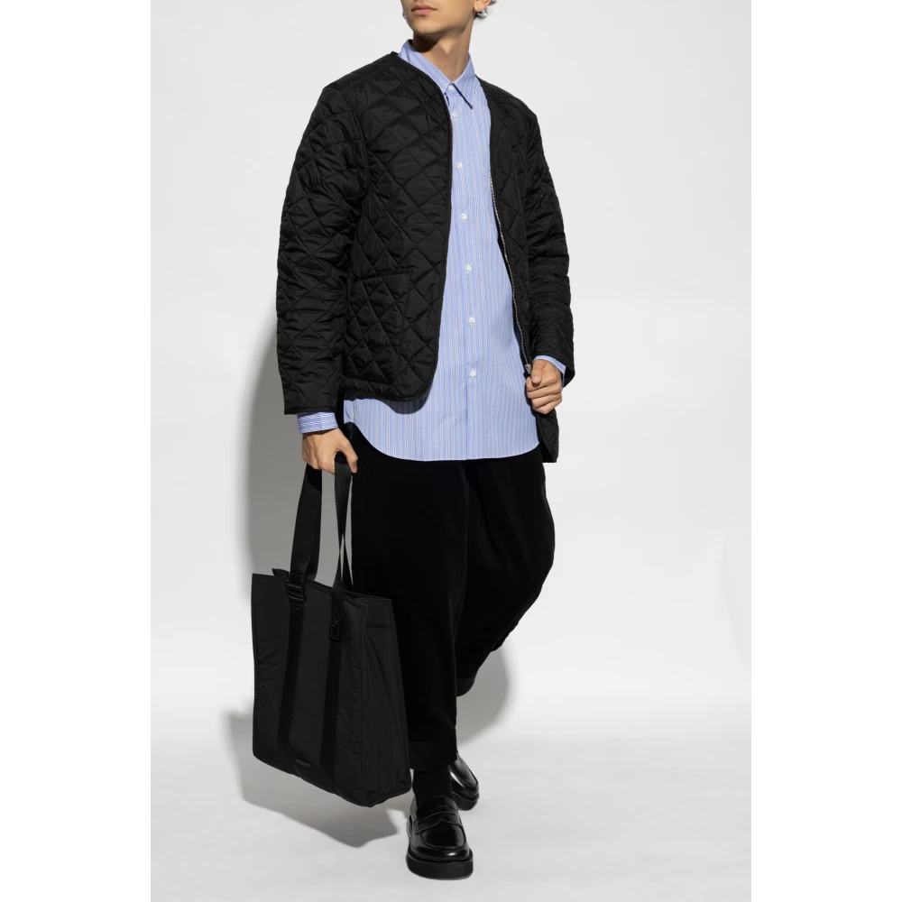 Comme des Garçons Shirt met gestreept patroon Blue Heren