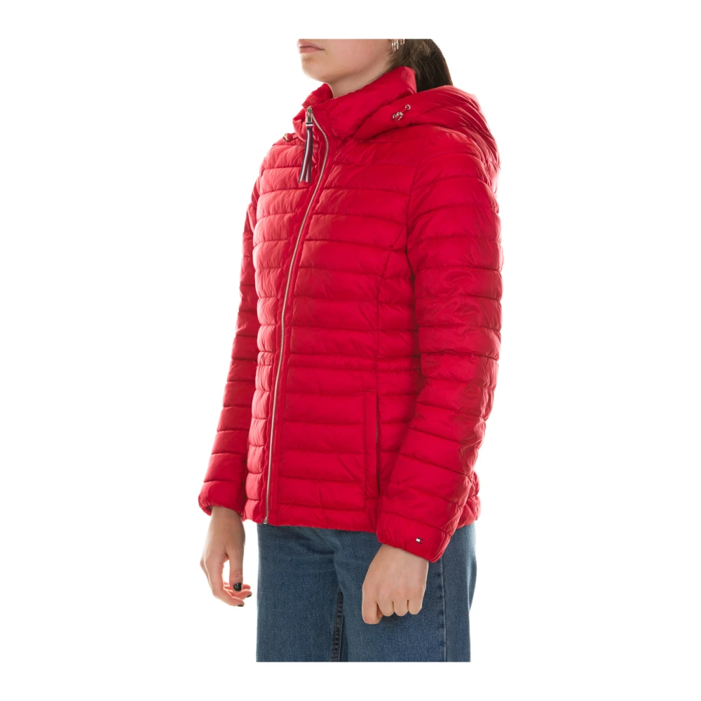Tommy Hilfiger Piumini Jas Primary Red Dames