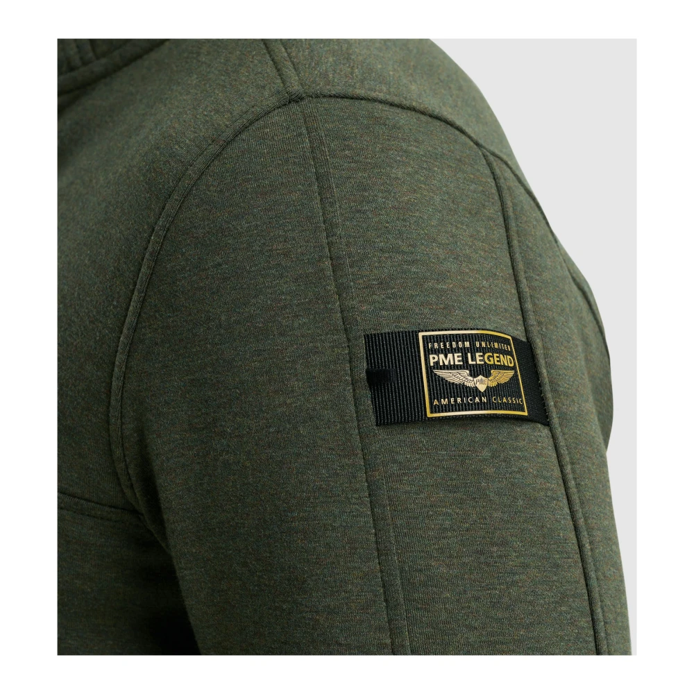 PME Legend Interlock Zip Jas Full Zip Green Heren