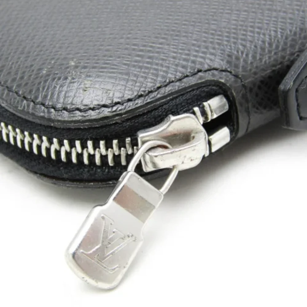 Louis Vuitton Vintage Pre-owned Leather wallets Black Heren