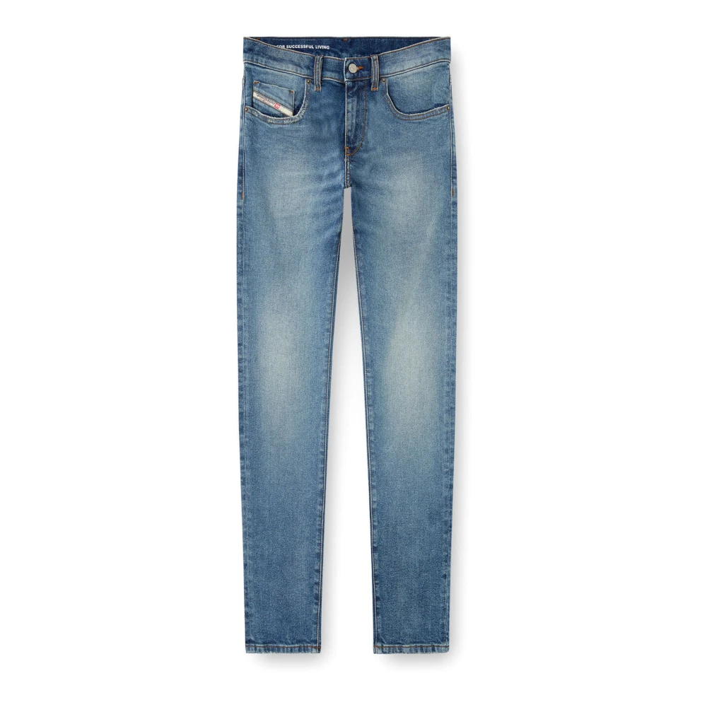 Diesel Men's Blue 2019 D-Strukt Slim Jeans