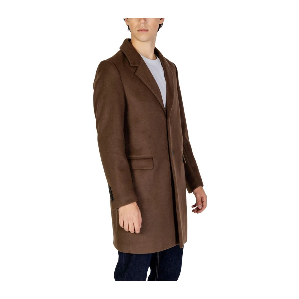 Antony Morato Herfst Winter Blend Jas Heren Collectie Brown Heren