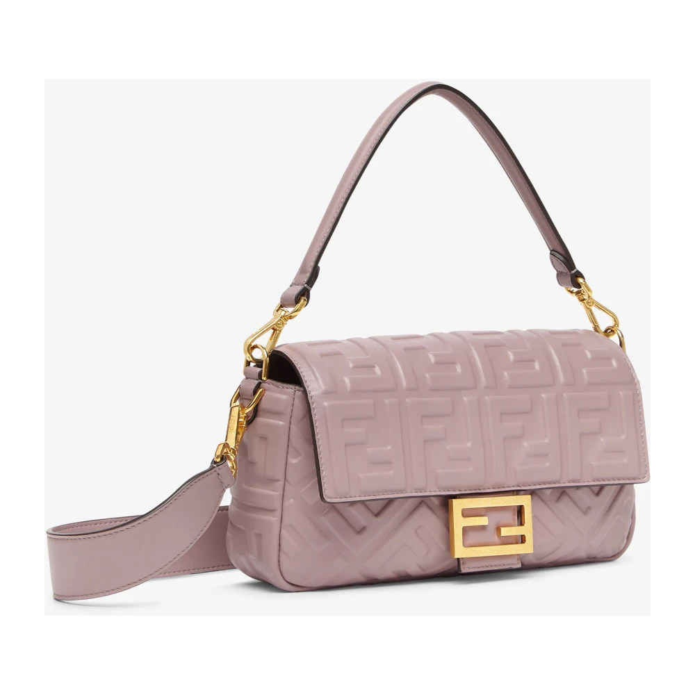 Fendi Roze 3D-effect Schoudertas Pink Dames
