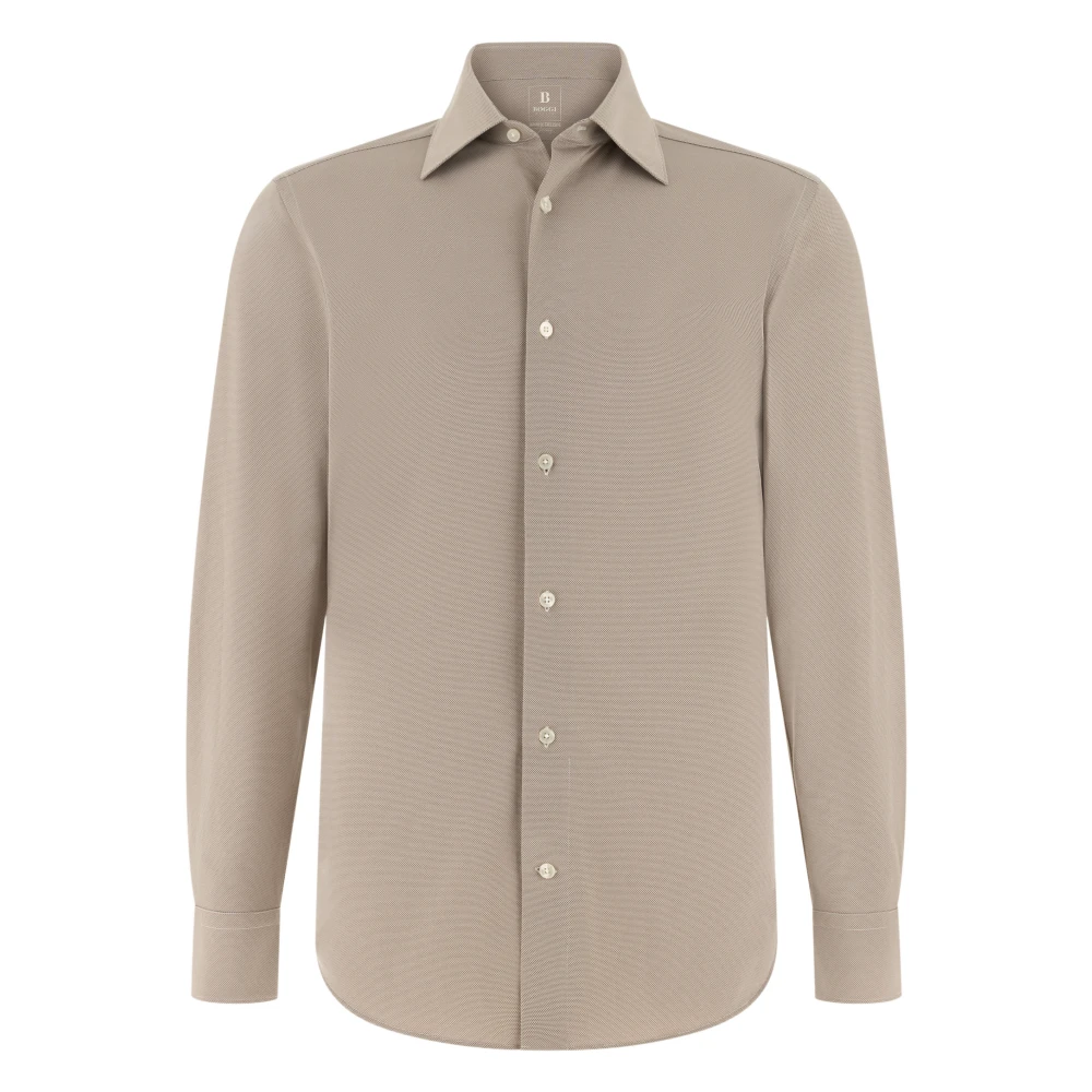 Boggi Milano Hombre Marrón Camisas, Talla: L