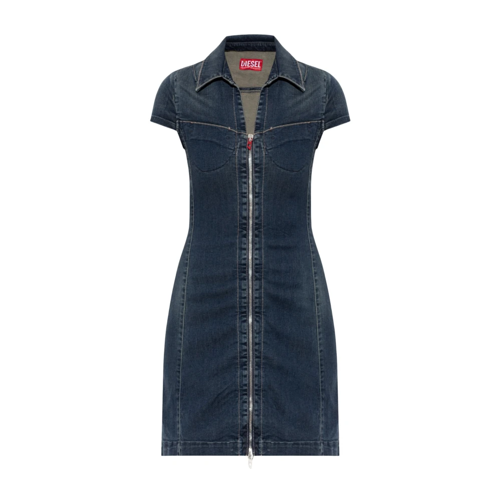 Diesel Donna Blu Abiti, M, New, - Immagine 3
