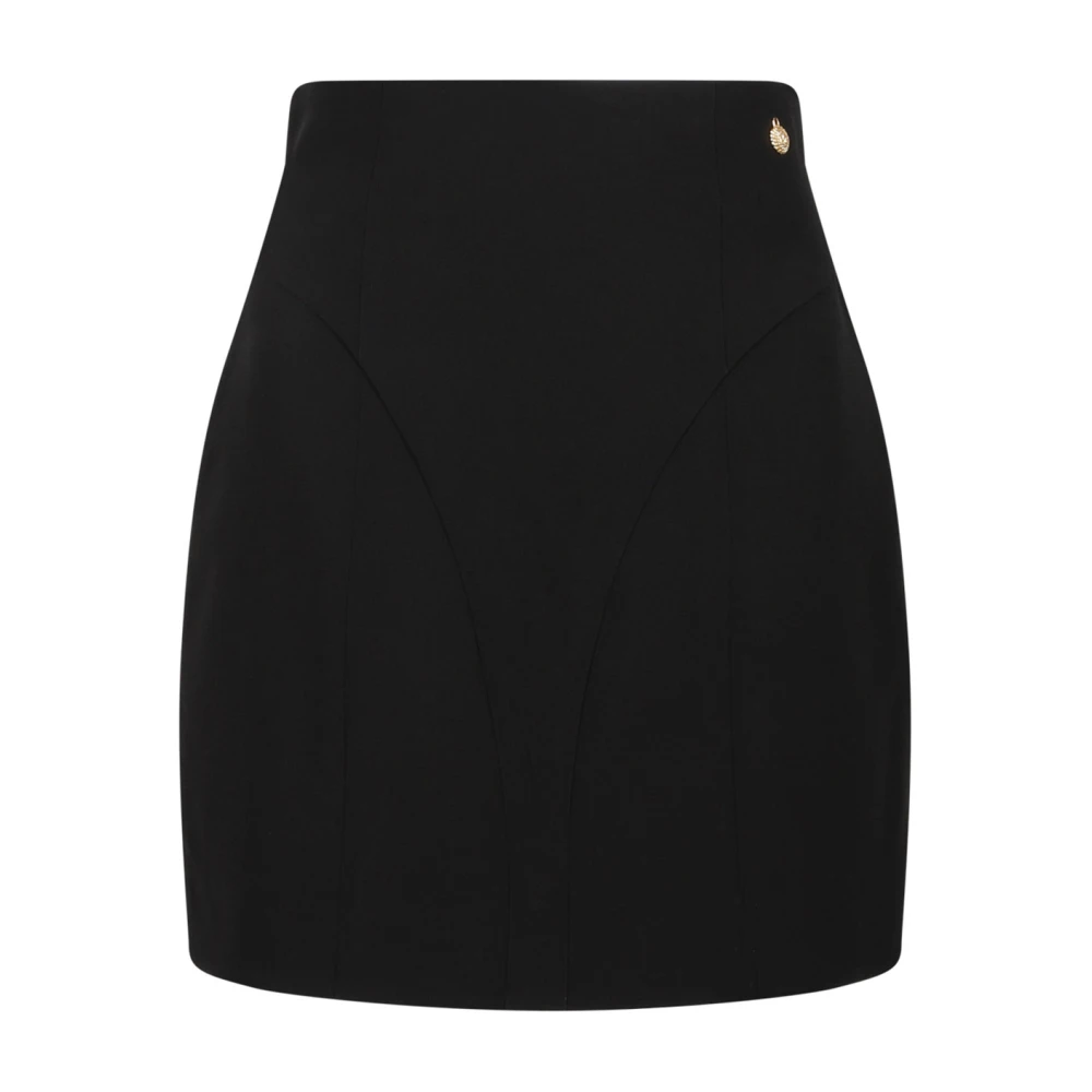 Balmain Women's Black Mini Skirt