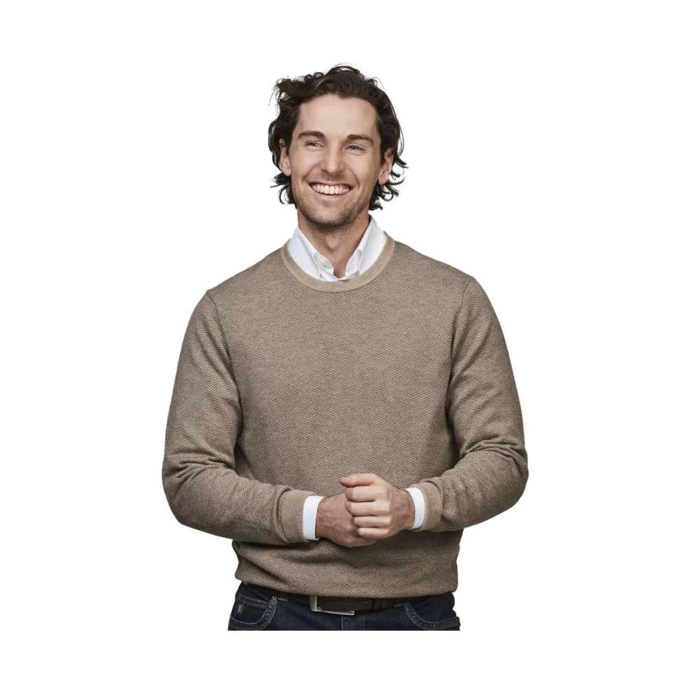 Knitwear > Round-neck Knitwear - - Hansen & Jacob - Modalova