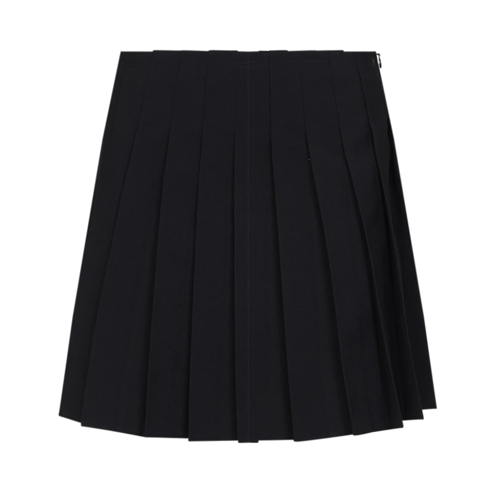 Mm6 Maison Margiela Falda Plisada Skirts Mujer Negro 2XS