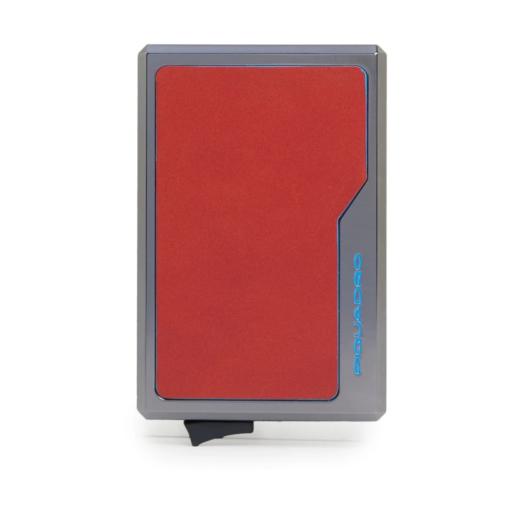 Piquadro Unisex Rouge Accessoires, Taille: One Size Porte-Cartes Pop-Up Magsafe