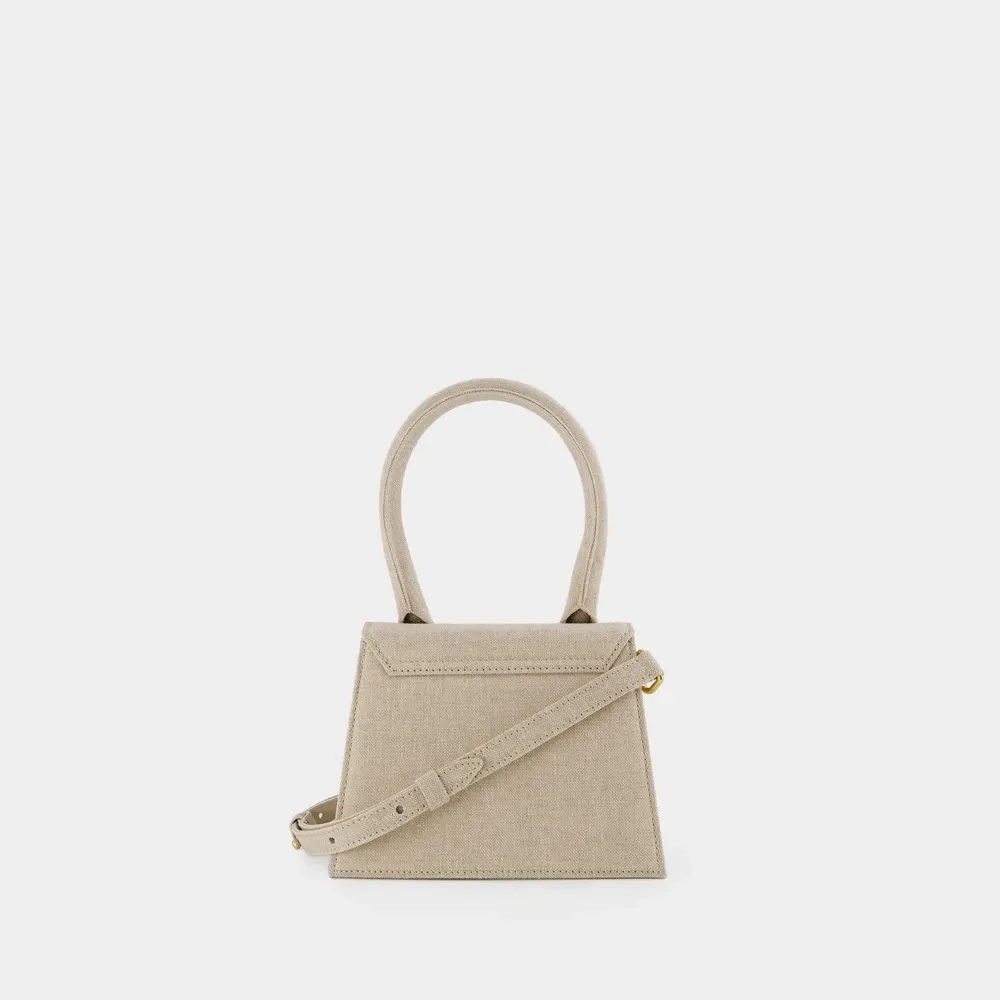 Jacquemus Le Chiquito Moyen Bag Beige Dames