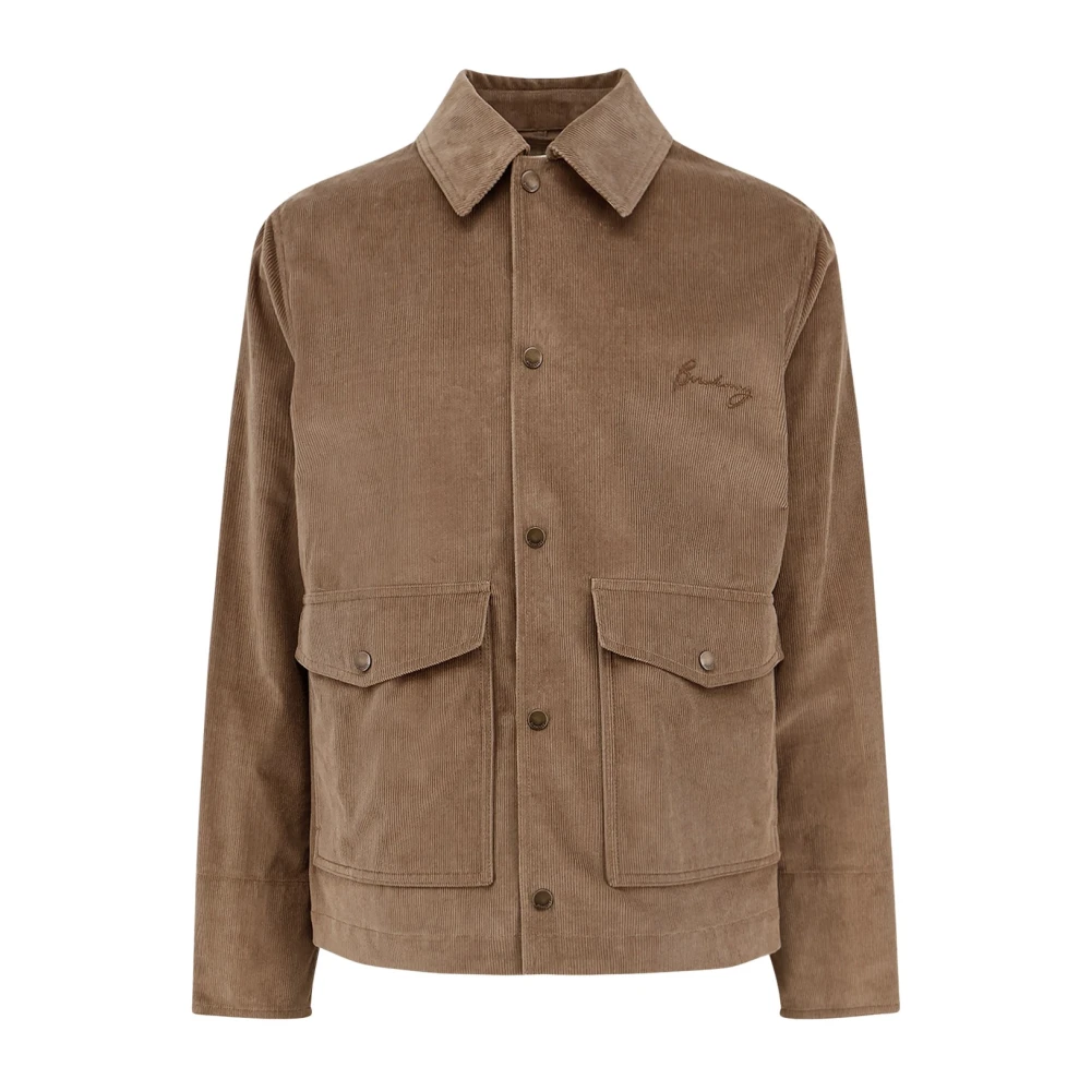 Burberry Men's Brown Light Jackets, L, Stylish Jackets With Tech Features