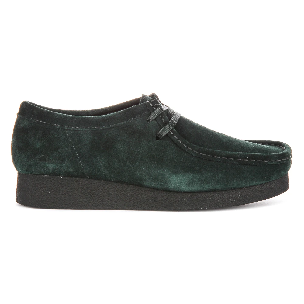 Clarks Women's Green Wallabee Evo Shoe - Laced Shoes - 5 Uk - Shoes
